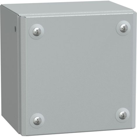 Spacial SBM - boite acier 150x150x120mm - couvercle plein - NSYSBM151512 (1/2)
