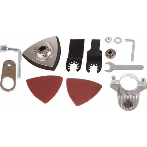 Meuleuse d'angle, outil oscillant, multifonction, haute dureté, adaptateur oscillant, Kit d'accessoires de convertisseur professionnel