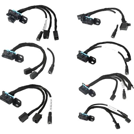 Câbles de ligne de test, compatibilité avec les systèmes EZS Mercedes, longueur 21 cm, largeur 12 cm, hauteur 3 cm, puissance 8W (1/5)