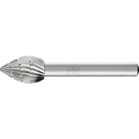 PFERD TOOLS HSS Frässtift Sonderform Ø 12x18 mm Schaft-Ø 6 mm Z 3 universal mittel fein Spanbrecher