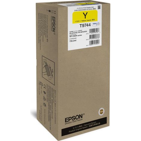 Tinta original epson t9744 xxl amarillo c13t974400 84.000 páginas (1/2)