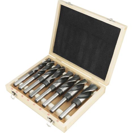 Ej.Life Lot de 8 forets hélicoïdaux en acier rapide HSS - Traité thermiquement - Pour atelier, bricolage (1/5)