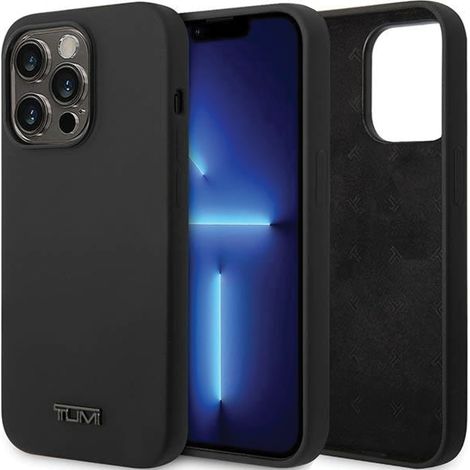 Custodia rigida Tumi TUHCP14XSK per iPhone 14 Pro Max 6.7, colore nero/nero, in silicone liquido. (1/5)