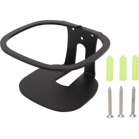 Support mural pour enceinte Bluetooth, support métallique renforcé, installation facile, compatible PULSE 5 Noir (1/5)