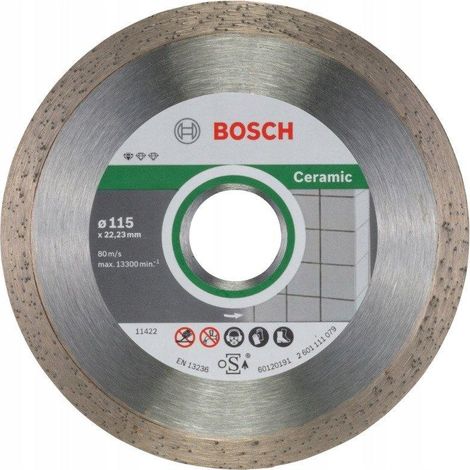 Bosch Disco de corte diamantado 115 mm pack 10 piezas (1/2)