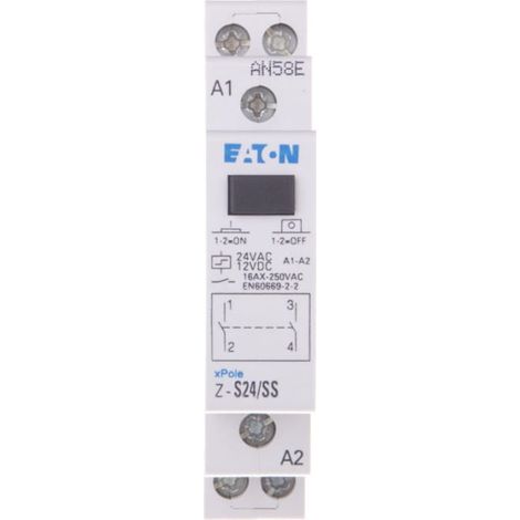 Télérupteur pour profilé Eaton Z-S24/SS 2 NO (T) 16 A 1 pc(s)
