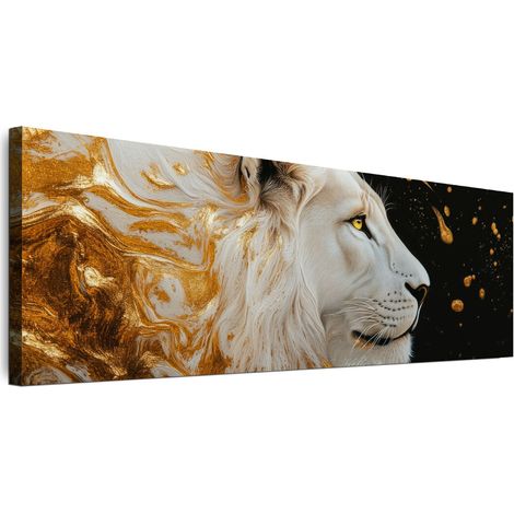 Quadro su tela italiana 90 x 60 cm - stile modernista - animali Quadro su tela italiana 120 x 80 cm - stile modernista - animali (1/5)