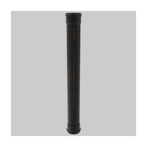 TUBO PHONO BLACK 2 BICCHIERI dm 100 - cm 100