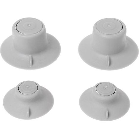Lot de 4 supports de refroidissement pour ordinateur portable avec pieds frais et réducteurs de chaleur - 1-
