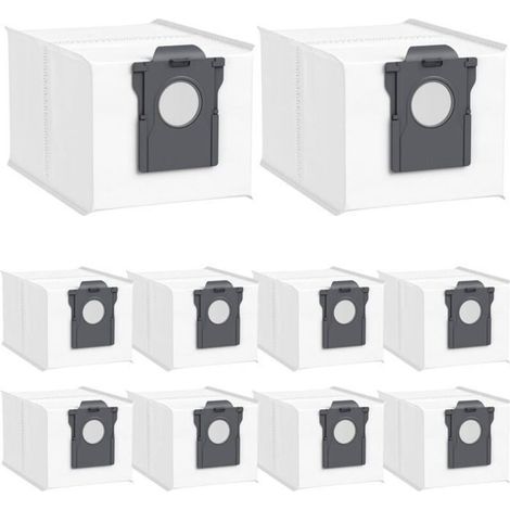 10 sacs à poussière de rechange pour Dreame L10s Pro Ultra Heat/ L10s Ultra Gen 2/ X40 Ultra/L40 Ultra/X30 Ultra/X50 Ultra (complet)-AquaForge (1/5)