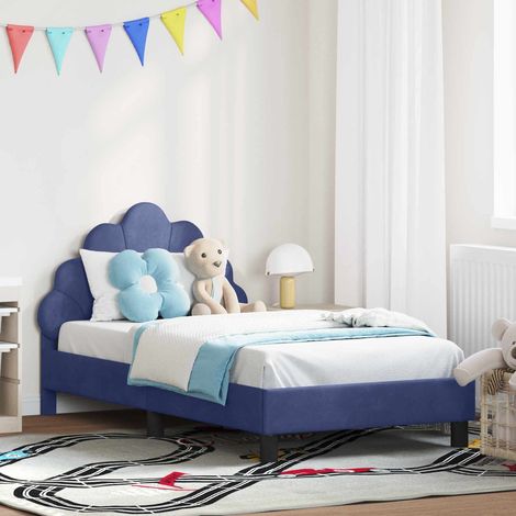Cama para niños con cabecero Azul Policía 80 x 160 cm (1/5)