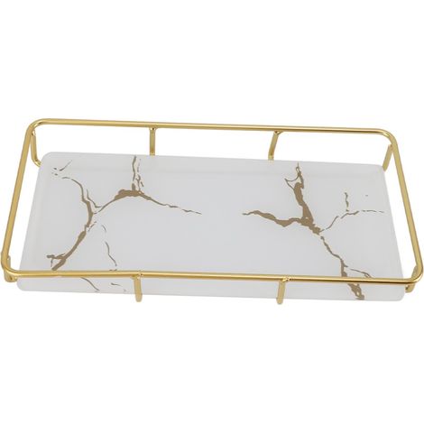 de salle de bain moderne Cryfokt organisateur de comptoir