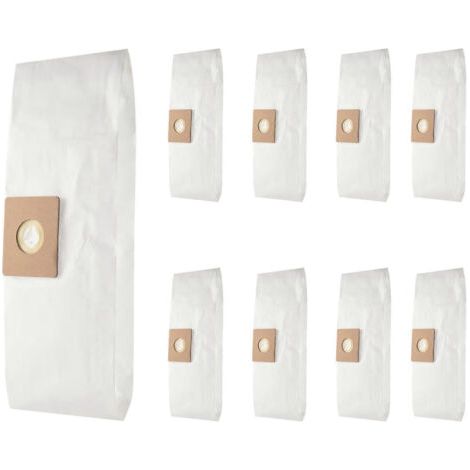 BARKBUSTERS Lot de 9 sacs filtrants de rechange de type A pour aspirateur Shop Vac de 1,5 gallon (remplace la pièce 90667 SV-9066700) (1/5)