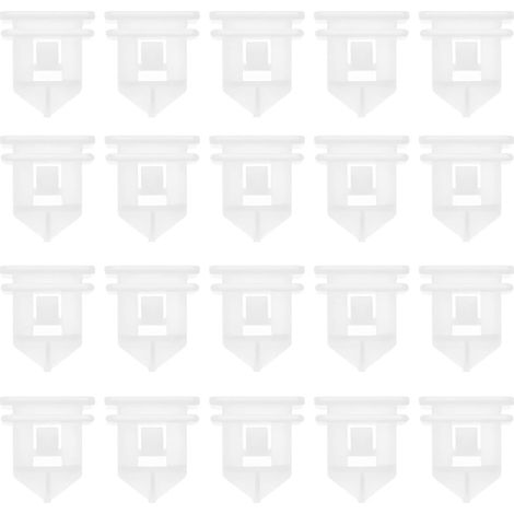 20 clips de fixation pour bas de caisse, référence 8678010 31214496, clips de fixation pour moulure de bas de caisse, compatibles avec S40, S80, V50, V70, XC60 et XC70 (1/5)