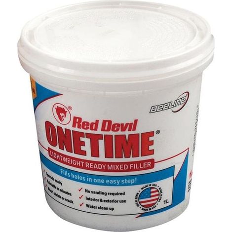 Stanley Tools Red Devil Onetime Filler 1 Litre