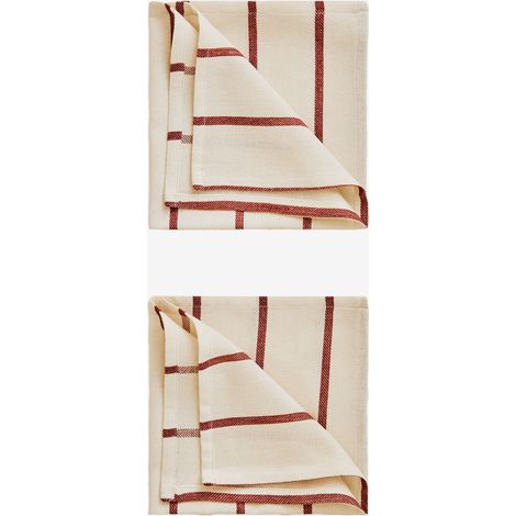 Set de 2 servilletas de algodón Gracilis SKLUM             