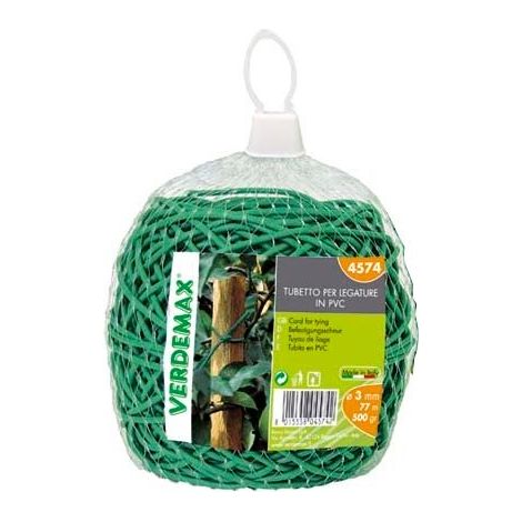 Verdemax 4574 Bobine de Cordon PVC 3 mm 500 g