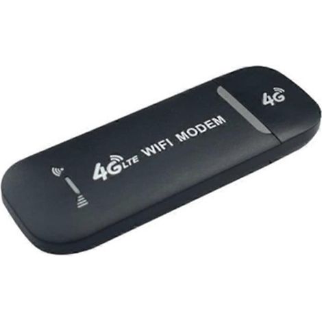 Routeur WiFi 4G USB Plug and Play LTE avec connexion stable pour jusqu'à 10 utilisateurs. Insertion facile de carte micro-SIM. (1/5)