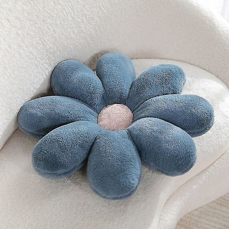KLVGTIFS PU - Coussin fleuri mignon de 60 cm, doux et moelleux, en coton.