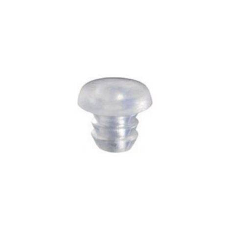 Amortisseur de butée de porte 5 mm plastique transparent HETTICH