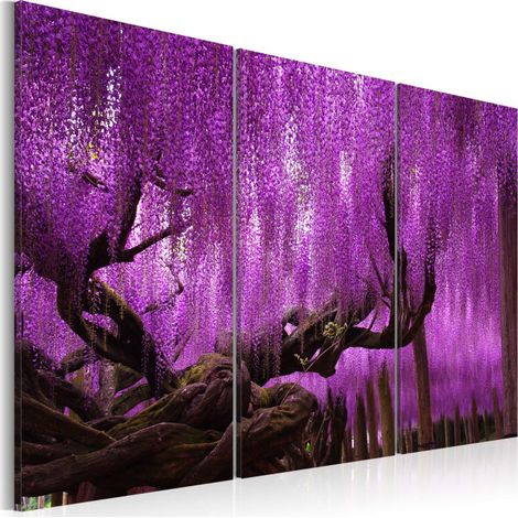 Tableau Imprimé "Wisteria" 60 x 90 cm (1/2)