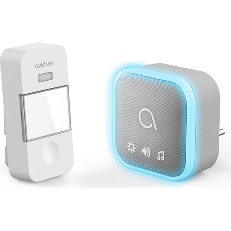 Kinétic Wireless Chime, Sona-T Plug In Blitzleuchte - Avidsen - 102518