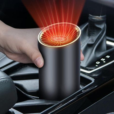 Calefactor y descongelador portátil para coche - Descongelador de parabrisas con termostato 12V 150W. (1/5)