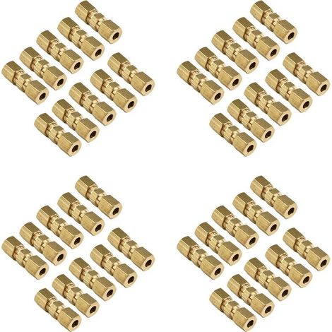 Convient aux connecteurs de conduite de frein anti-dénudation en paquet de 40, connecteurs de conduite de frein de 4,75 mm 3/16, pour pièces automobiles. (1/3)