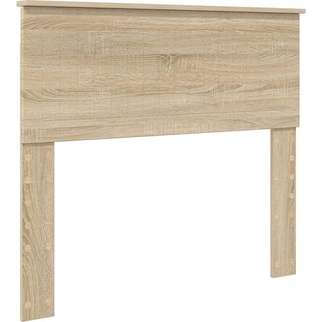 Headboard Sonoma Oak Engineered wood vidaXL