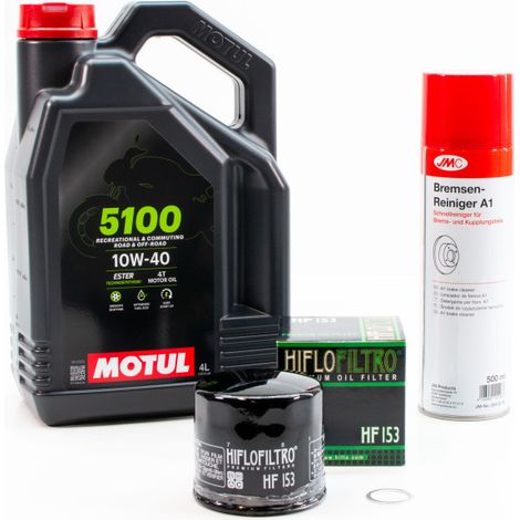 Kit Entretien Vidange pour DUCATI 851 de 1989 - MOTUL 5100 10W40 4L