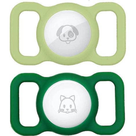 Haustierhalsbandhalter kompatibel mit Apple Airtag – 2er-Pack (1/5)