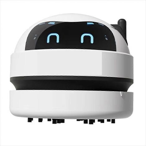 Mini aspirateur de bureau sans fil, plumeau à air comprimé, collecteur de poussière pour claviers d'ordinateur, idéal pour la maison et le bureau (1/5)