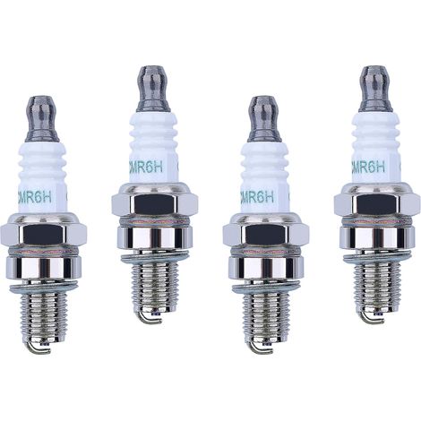 4 Pièces Bougie CMR6H pour Stihl FS90 FS100 FS110 FS90R FS100R FS110R Coupe-bordures Remplacer 33 (1/5)