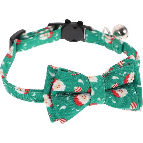 Collar ajustable para gatos con cascabeles y pajaritas para uso de mascotas. (1/5)