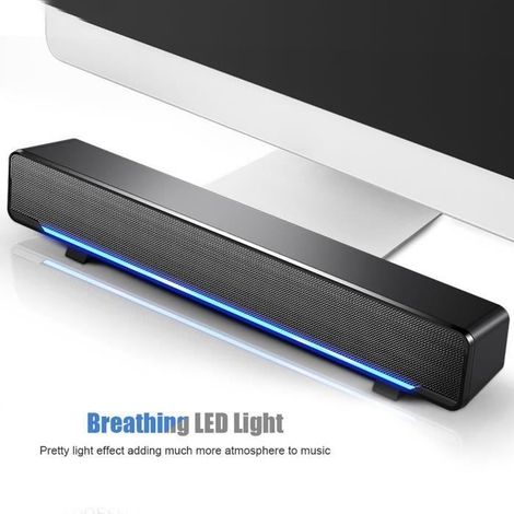 Kabelgebundene USB-Soundbar – Stereo – Surround-Sound-Box – 3,5-mm-Eingang (1/4)