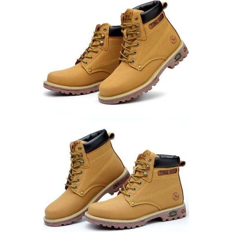 Chaussures de sécurité hautes S3 Powerplant - Jaune -43 (1/5)