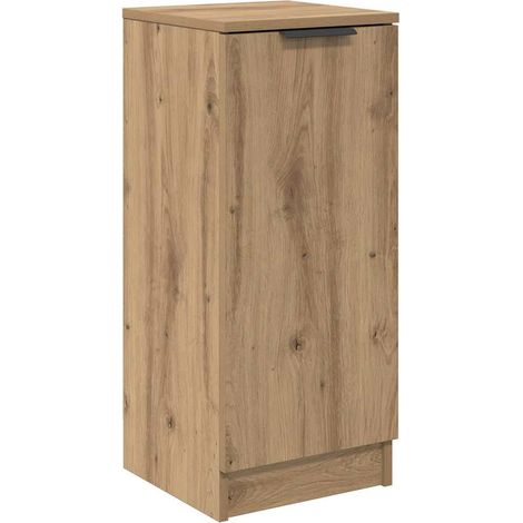 Buffet,Bahut,Meuble de Rangement chêne artisanal 30 x 30 x 70 cm Bois d'ingénierie CFW51573 (1/5)