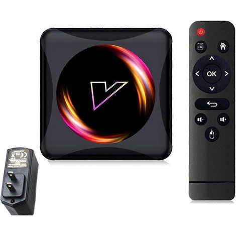 Dualband-4G+64G-4K-HD-Netzwerkdecoder mit Z5-RK3318-Chip – 2 GB RAM und 16 GB Speicher – US-Version