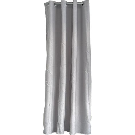 Übergardine Dekoschal 140x235cm-D042644-Hellgrau-var