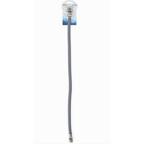 Cleafe - Tubo Flessibile Flessibili Rubinetto Miscelatore Acqua 50cm F1/2 3/8 X M10/1 87381 - (1/2)