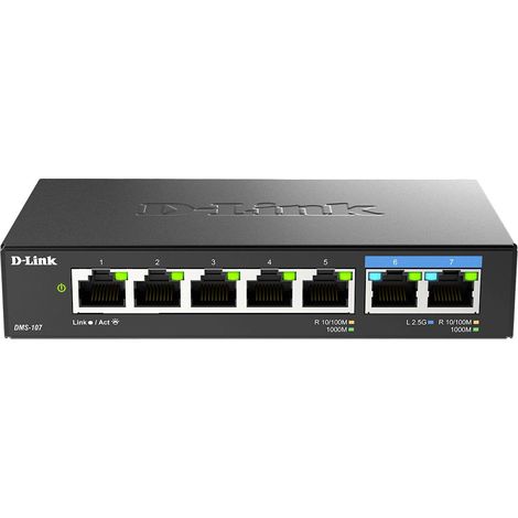 D-LINK Switch réseau DMS-107 (1/5)