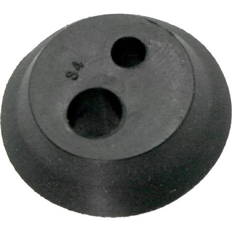 Gommino passatubo 2 fori decespugliatore KASEI Ø 21,8mm  EB-415.4.2-2