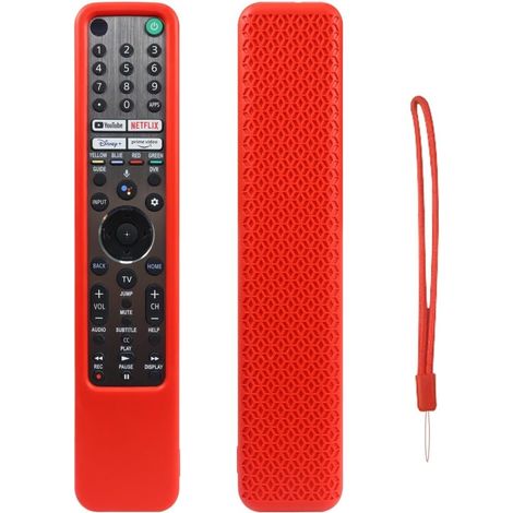 Coque Compatible avec Sony RMF-TX500/520U/600U/621U, Anti-Chute, Anti-Collision, Ultra-Mince et Léger Silicone Télécommande Étui de Protection. Blanc (1/5)
