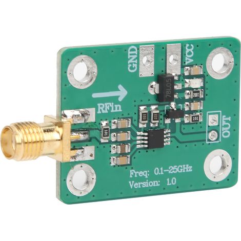 Module détecteur logarithmique, wattmètre de sortie logarithmique du signal RF, contrôleur 0,1-2,5 GHz (1/5)