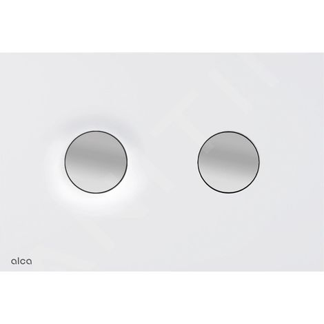 Alca Dot.Dot. - Commande affleurante, blanc mat/chrome M1976-2 (1/2)