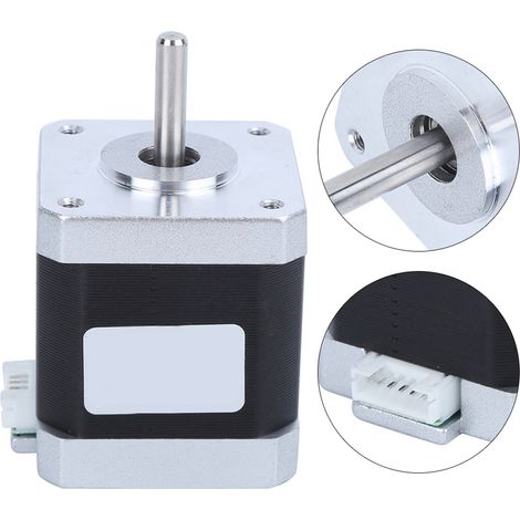 Moteur pas à pas NEMA 17 pour imprimante 3D, accessoires avec câble à 4 broches 17HS8401 (1/5)