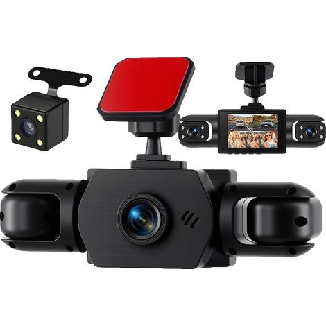 Dashcam, risoluzione 1080P, quattro telecamere HD, con scheda da 64 GB (1/2)