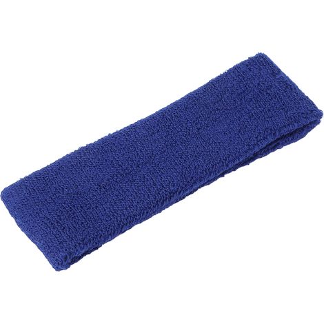 Bandeau de sport élastique extensible pour l'entraînement, idéal pour le basketball, la course à pied et le fitness (bleu) (1/5)