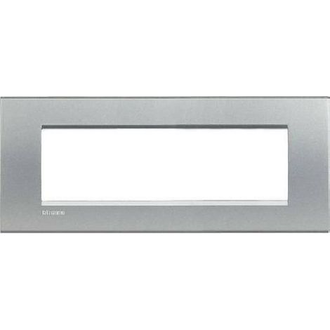 Bticino wohnlichtplatte 7 module farbe tech lna4807te