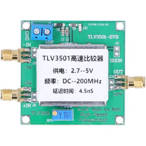 Module de contrôle numérique pour circuits de conversion, front-end de mise en forme de signaux périodiques haute vitesse, comparateur large tension. (1/5)
